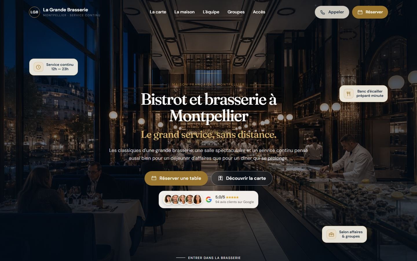 Site La Grande Brasserie