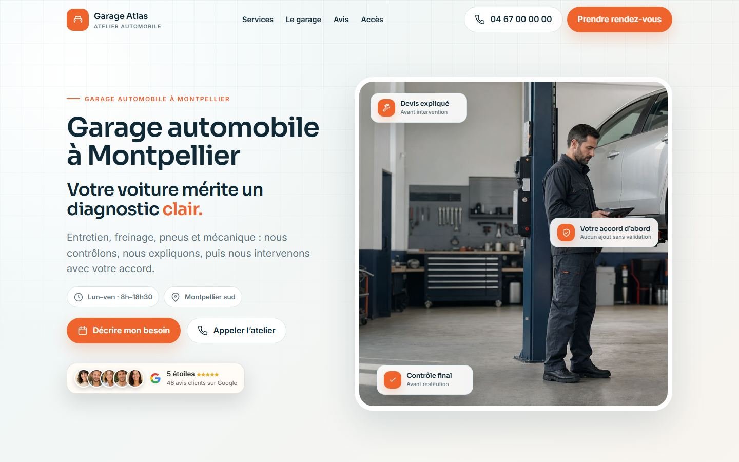 Site Garage Atlas