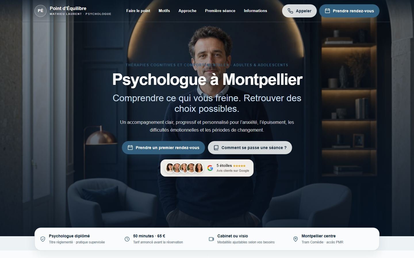 Site Point d'Équilibre