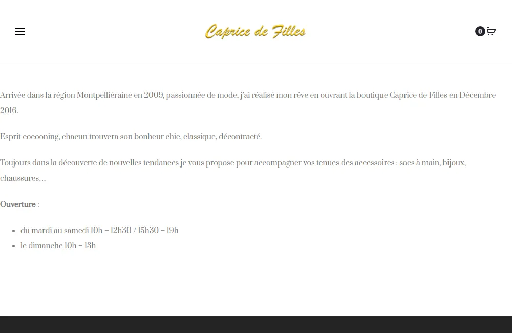 Capture : Caprice de Filles · À propos