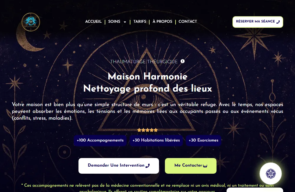 Capture : Eaux Célestes · Maison Harmonie