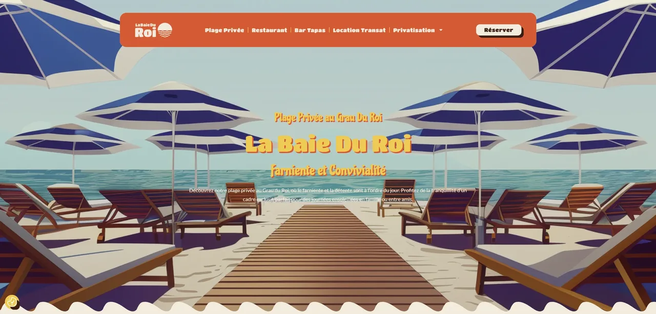 Aperçu du site La Baie du Roi
